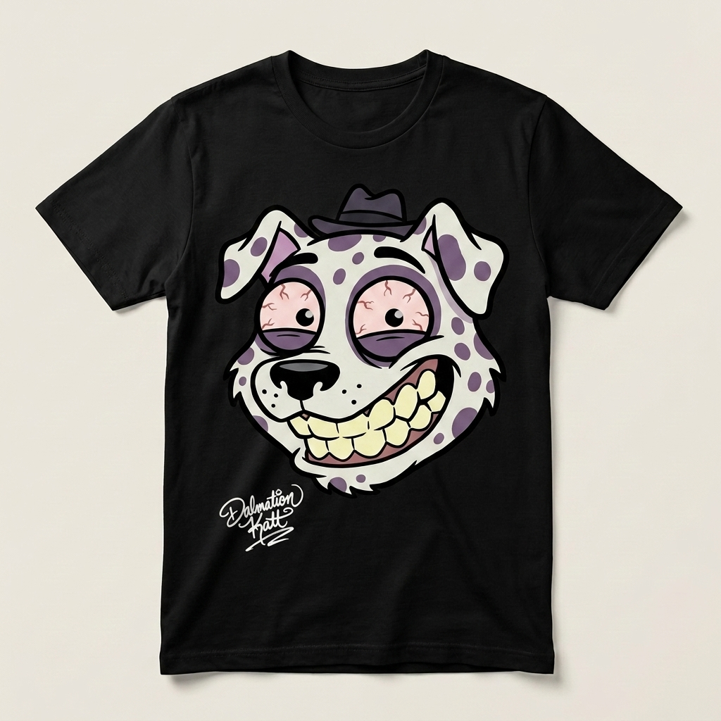 Dalmatian Katt T-Shirt